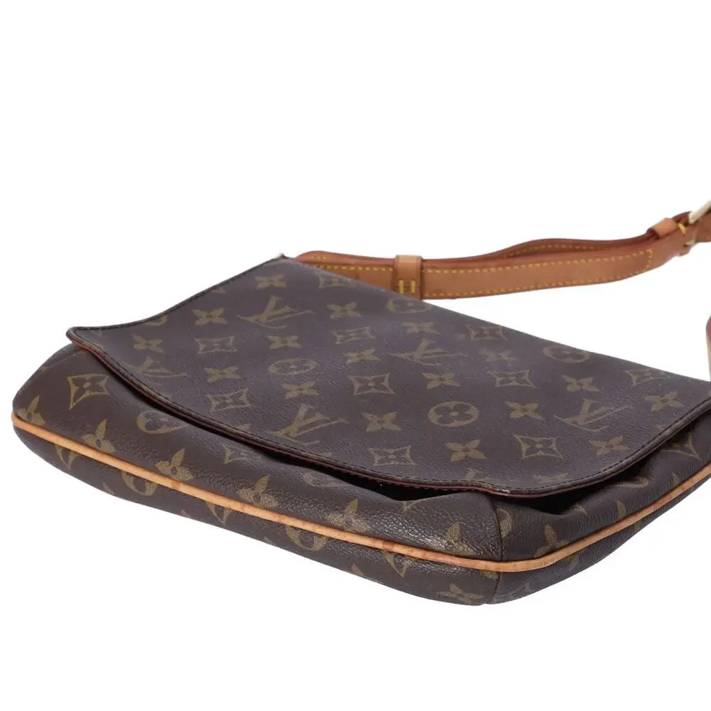 Louis Vuitton Musette Tango Short Strap Monogram Shoulder Bag M51257 Brown